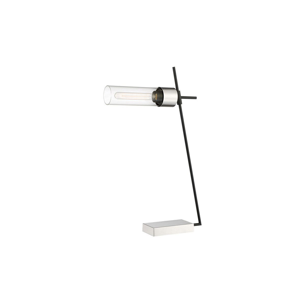 Tomlin 28 inch 40.00 watt Brushed Nickel Table Lamp Portable Light