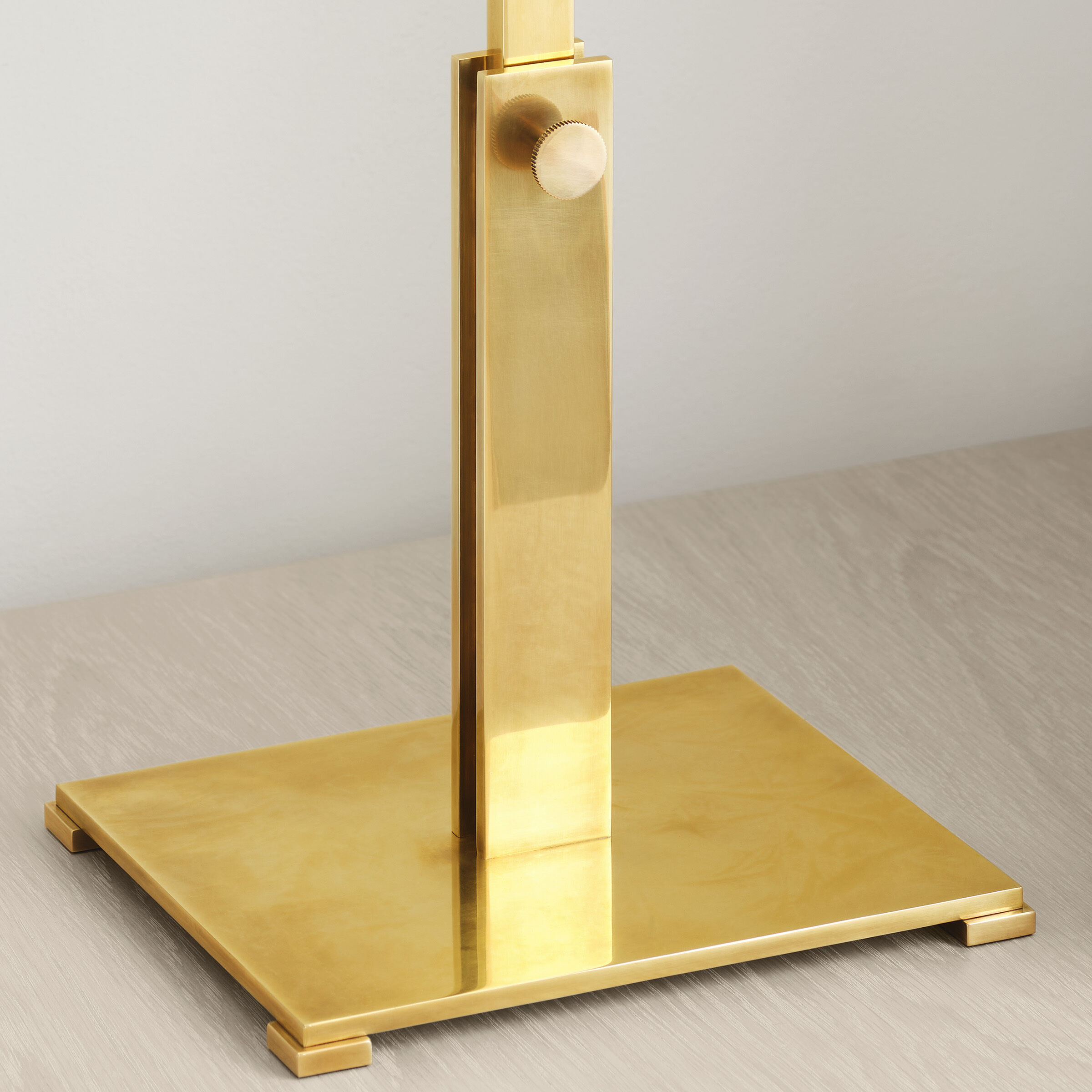 Ray Booth Cadmus 26.5 inch 15 watt Antique Brass Adjustable Table Lamp Portable Light, Large