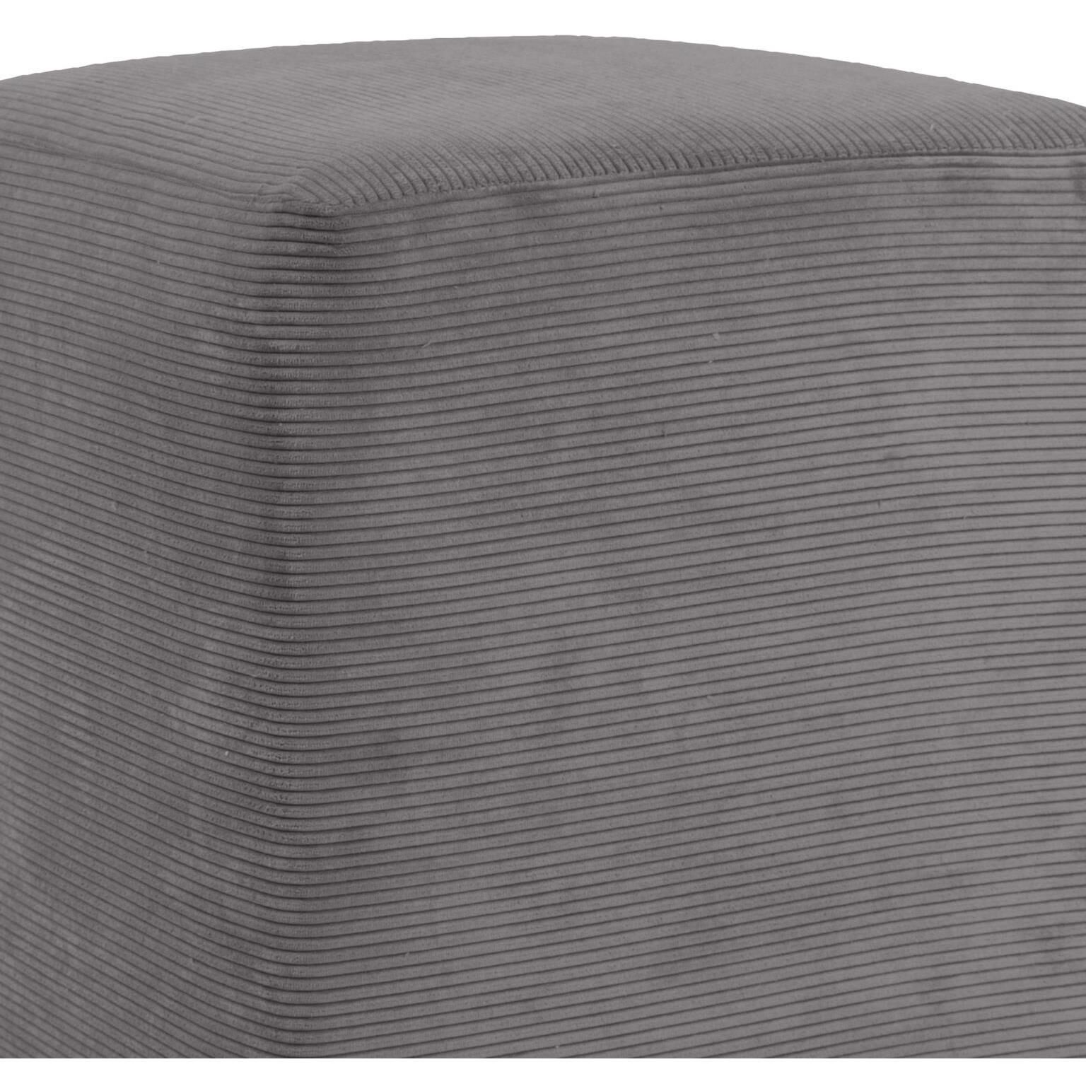 Pana Universal 18 inch Charcoal Ottoman