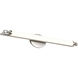 Edgeworth LED 27.75 inch Brushed Nickel Vanity Light Wall Light