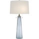 Looke 33.5 inch 75 watt Blue Table Lamp Portable Light