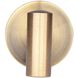 Cain 2 inch Gold Robe Hook