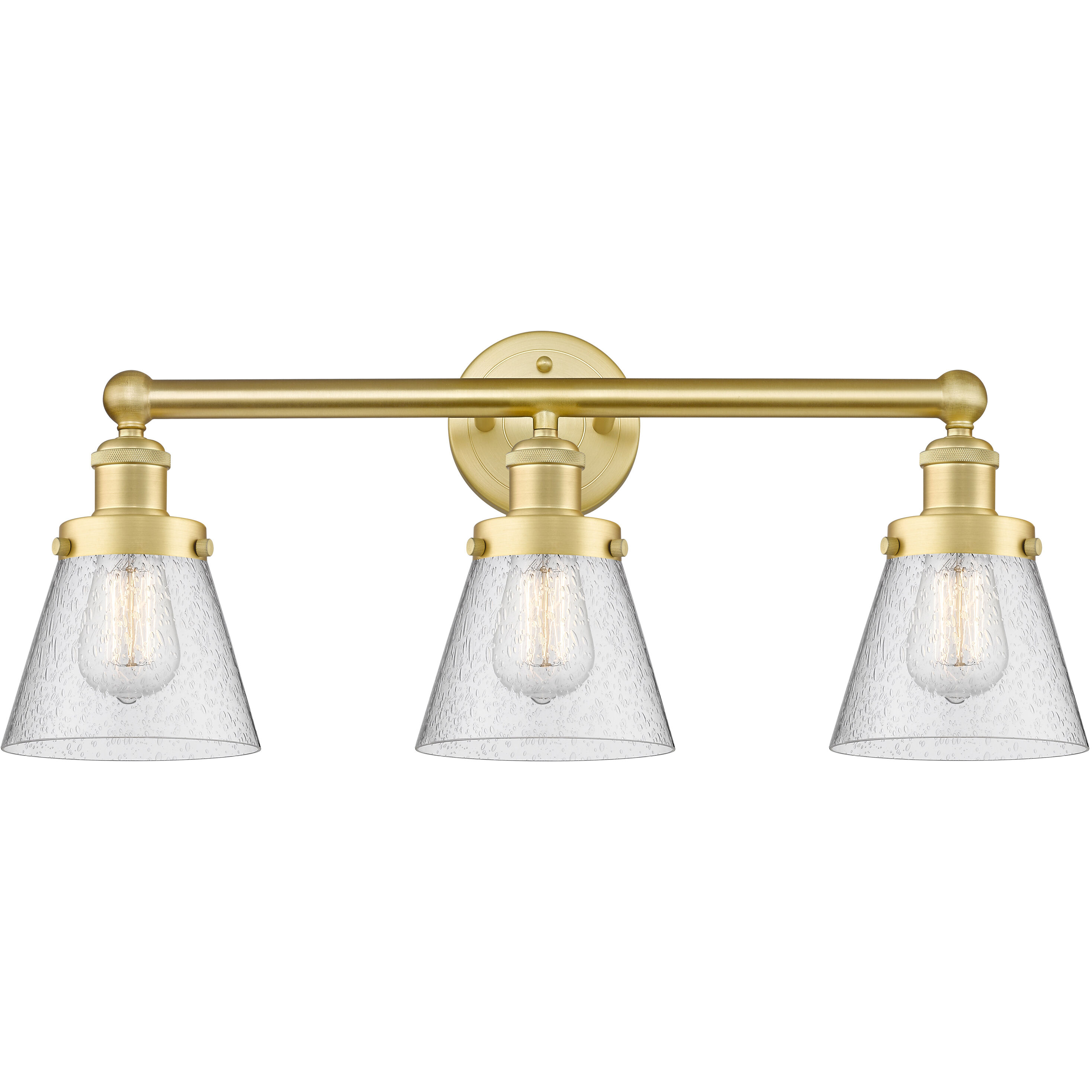 Cone 3 Light 24.50 inch Bathroom Vanity Light