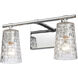 Lightweave Vanity Light Wall Light in Polished Nickel