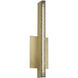 Mick De Giulio Serre 2.5 inch 10.00 watt Natural Brass Task Wall Sconce Wall Light