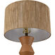 Belen 31 inch 150 watt Ochre Table Lamp Portable Light