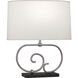 Chloe 22.75 inch 150.00 watt Dark Antique Nickel Table Lamp Portable Light