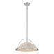 Celeste 1 Light 16 inch Chrome Semi-Flush Mount Ceiling Light