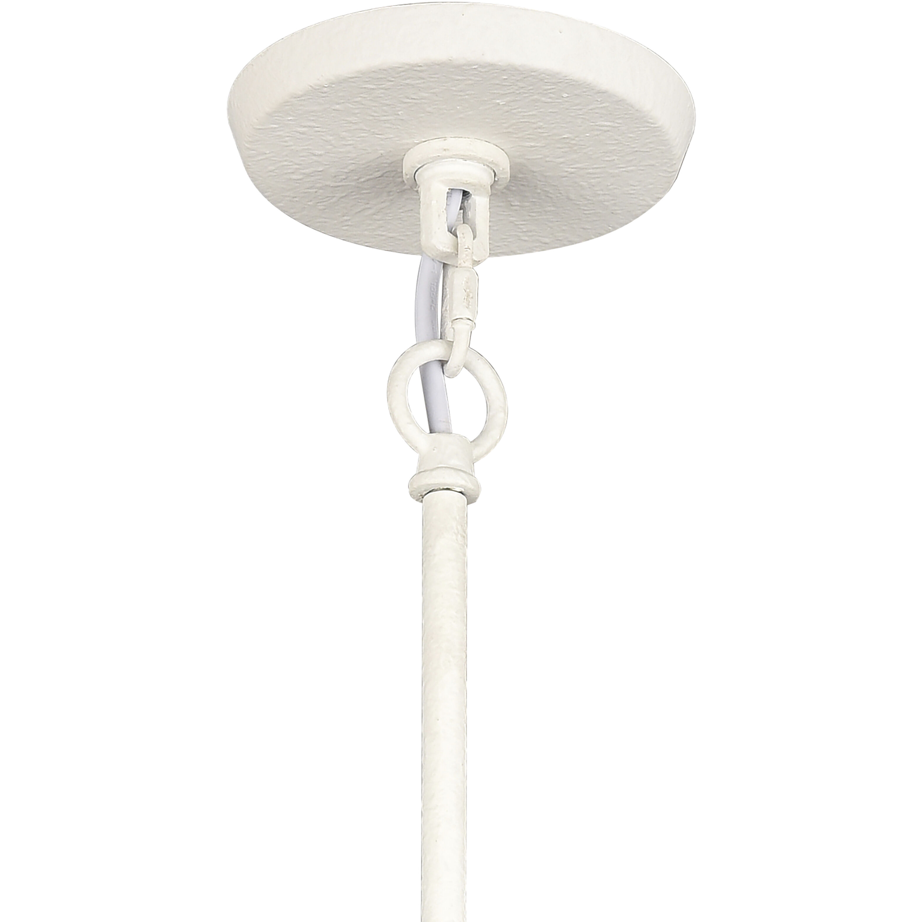 Cape May 1 Light 9 inch White Coral Mini Pendant Ceiling Light