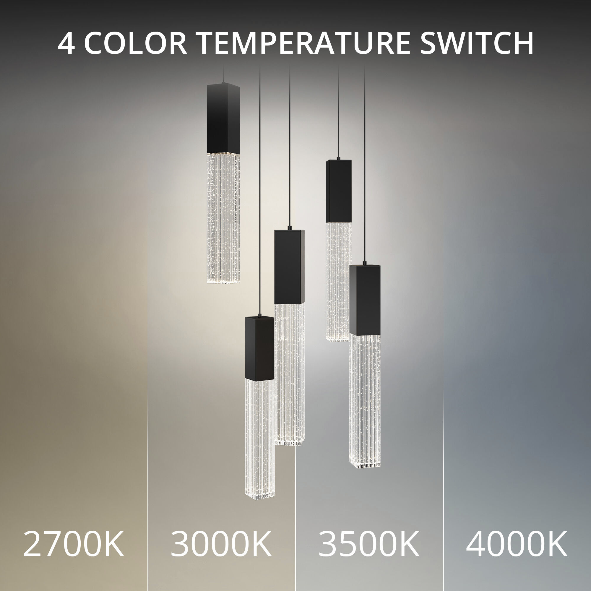 Cinema LED 17 inch Black Indoor Hanging Lighting Ceiling Light