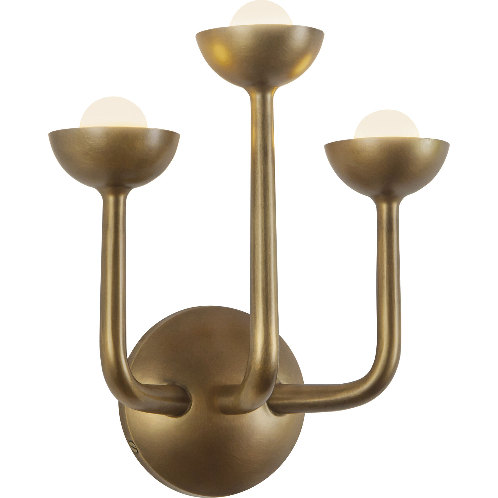 Spade 10.88 inch Vintage Brass Bath Vanity Light Wall Light