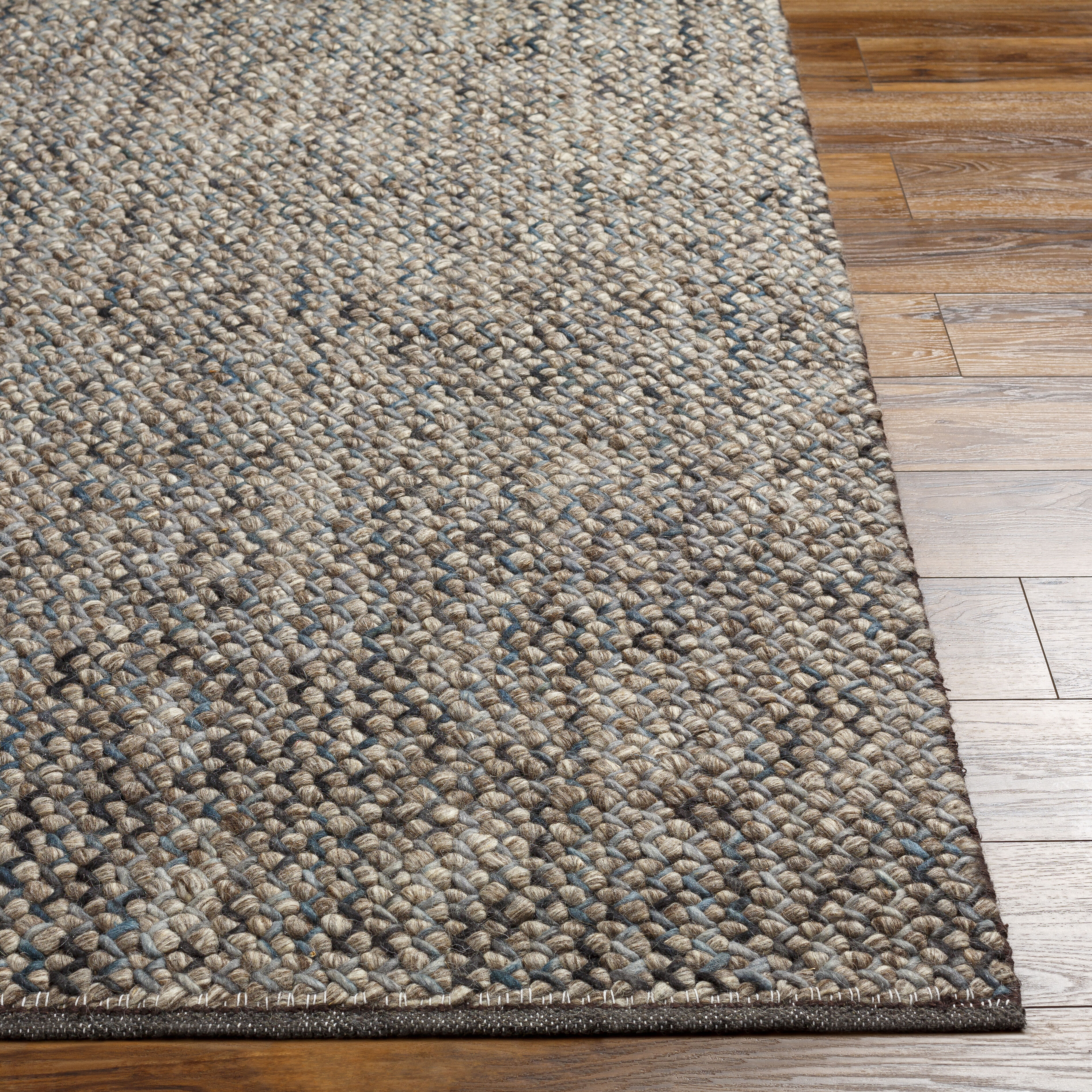 Avera 120 X 96 inch Charcoal Rug in 8 x 10, Rectangle