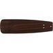 Ovation Matte Black/Walnut Each Fan Blades, Set of 5