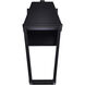 Colt LED 11.75 inch Matte Black Outdoor Wall Light