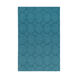 Ashlee 120 X 96 inch Blue Area Rug, Wool