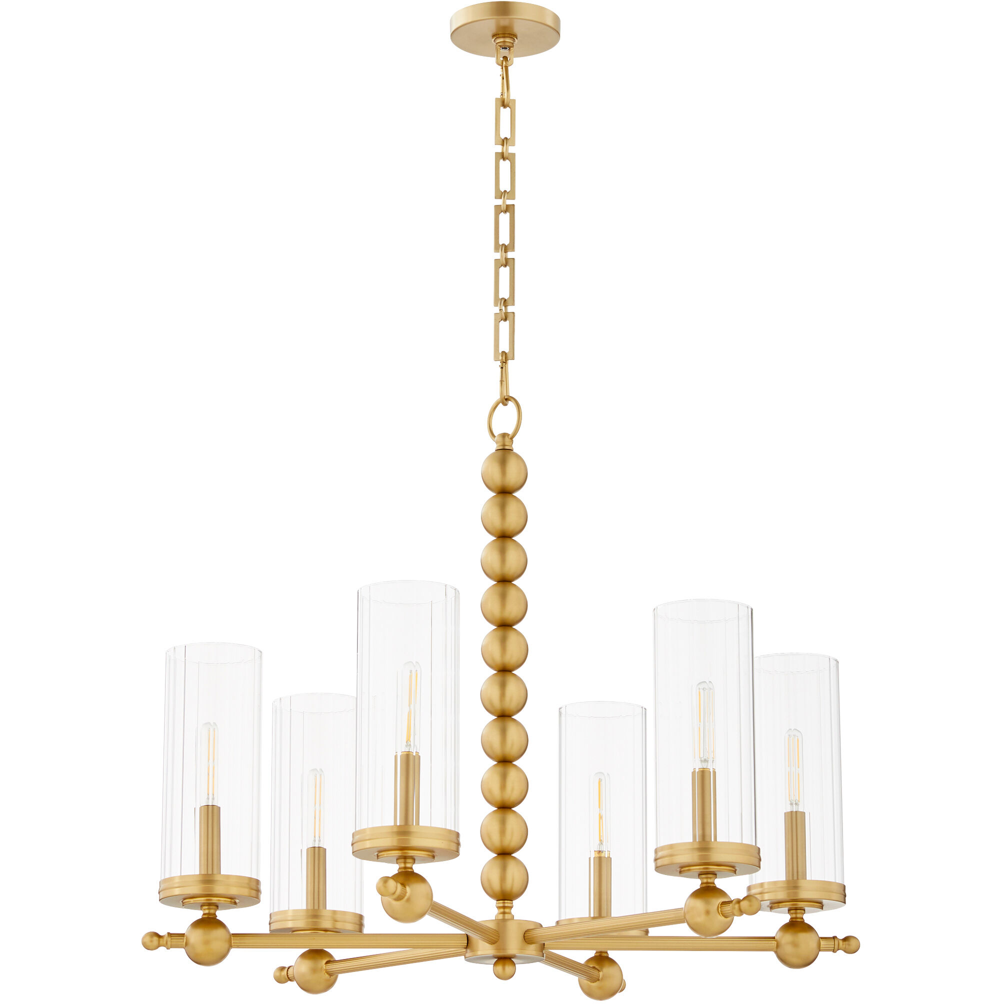 Lee Boulevard 6 Light 29.00 inch Chandelier