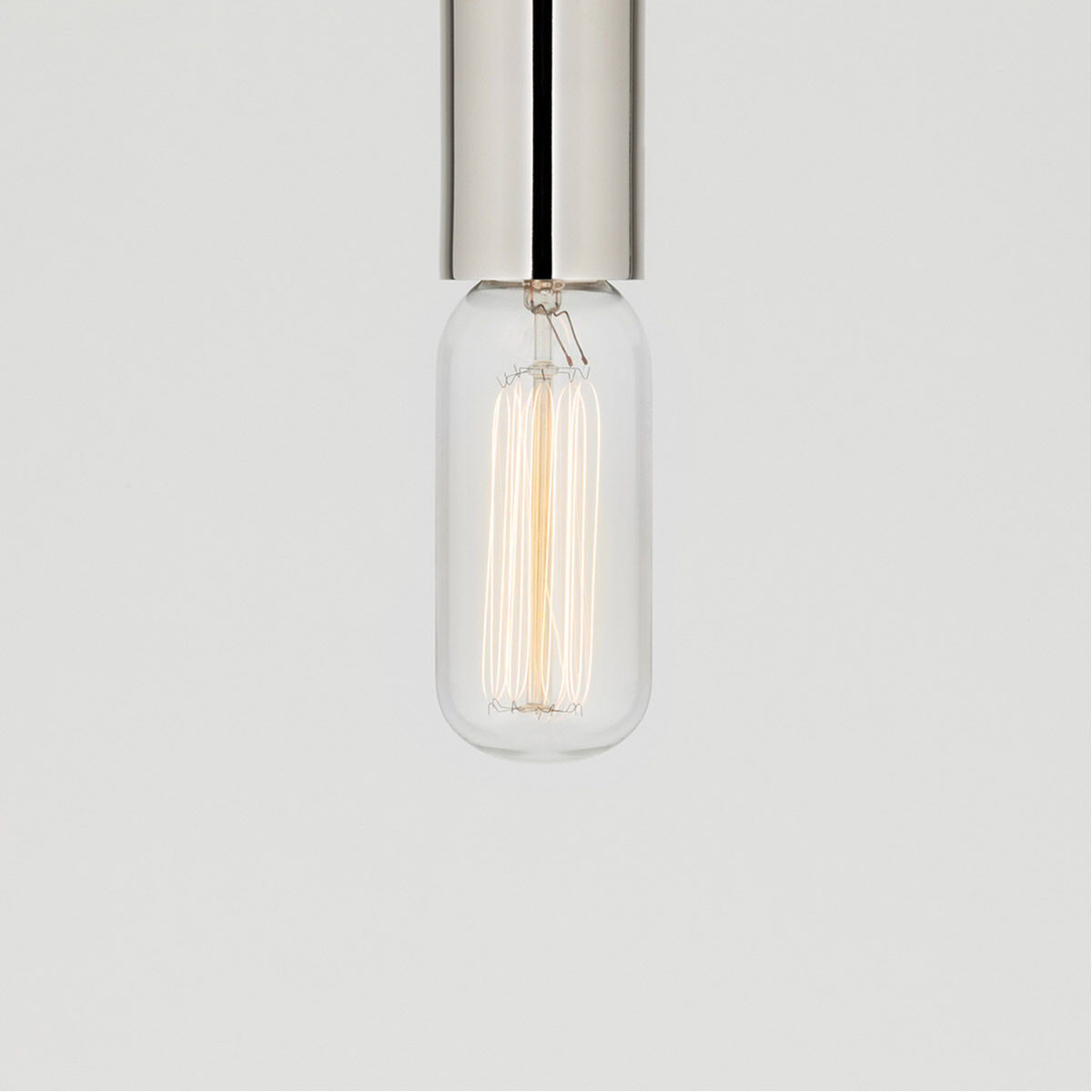 Lula 1 Light 5.25 inch Polished Nickel Flush Mount Ceiling Light