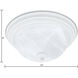 Harmony 2 Light 14 inch White Flush Mount Ceiling Light