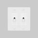 2G Toggle 120-277 White Light Switch