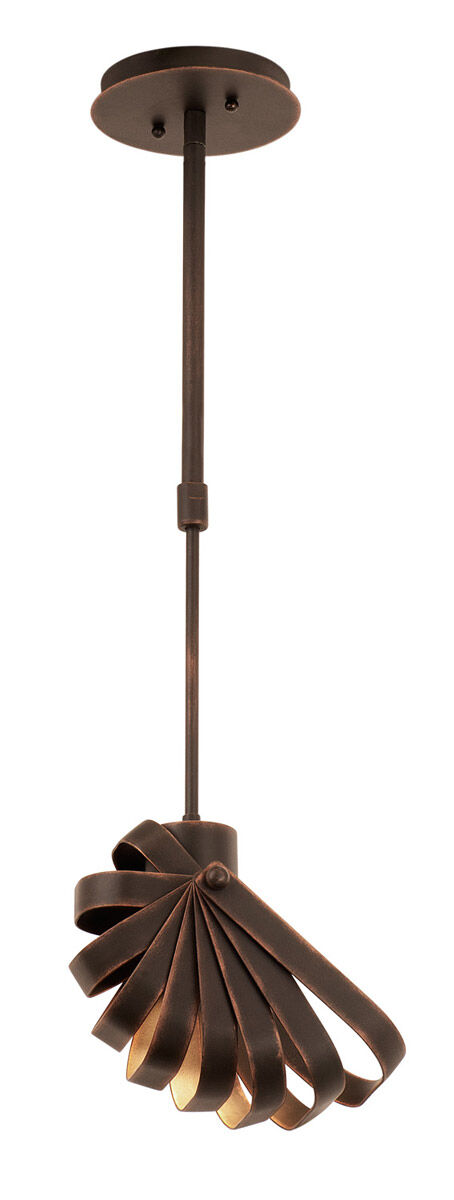 Brandt 1 Light 6.5 inch Florence Gold Mini Pendant Ceiling Light