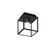 Caged Wet LED 6.81 inch Black / Gun Metal Outdoor Semi-Flush Mount