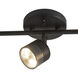 Denson 120 Black Trilo Track Ceiling Light