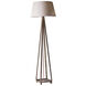 Lowcountry 150 watt Old Gold Floor Lamp Portable Light