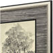 Graphite Plein Air Black and Beige and Neutral Framed Art