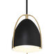 Axel LED 8 inch Matte Black Pendant Ceiling Light