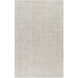 Iman 108 X 72 inch Light Silver/Ash/Silver Handmade Rug in 6 x 9