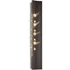 Stitch 2 Light 5.4 inch Dark Smoke ADA Sconce Wall Light - Open Box
