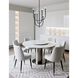 Dahlia LED 23 inch Plaster Black Chandelier Ceiling Light