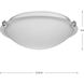 Linen Dome 2 Light 12.25 inch Brushed Nickel Flush Mount Ceiling Light
