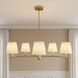Vilera LED 33.25 inch Satin Brass Chandelier Ceiling Light