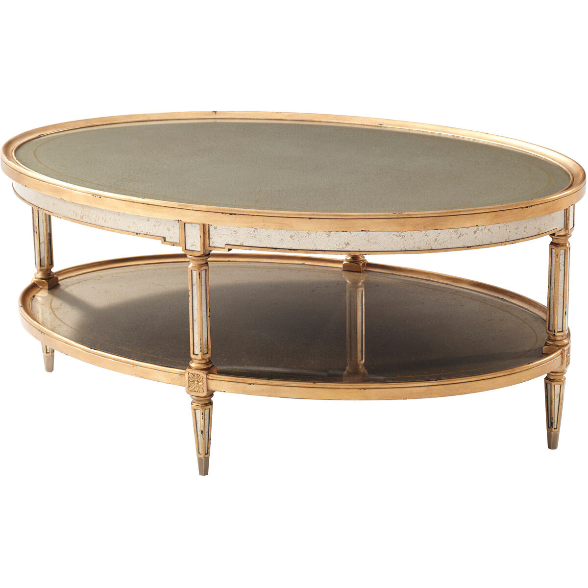 Eglomise 48 X 32 inch Cocktail Table