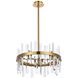 Serena 10 Light 20 inch Satin Gold Pendant Ceiling Light
