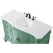 Danville 48 X 21 X 36 inch Vintage Mint Vanity Sink Set