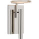 Kelly Wearstler Melange LED 6 inch Polished Nickel Floating Disc Sconce Wall Light