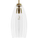 Rossmoor 1 Light 7 inch Luxe Gold Pendant Ceiling Light
