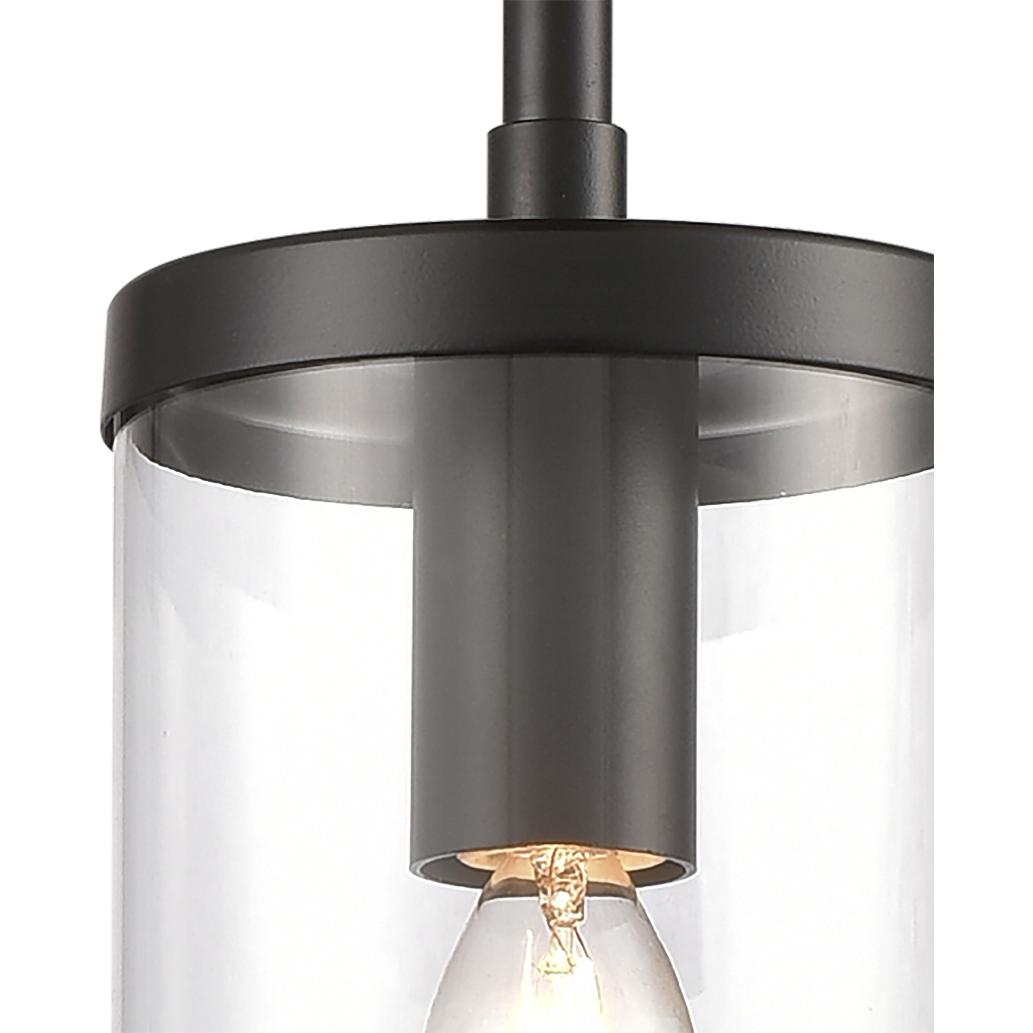 Oakland 1 Light 4 inch Black Mini Pendant Ceiling Light