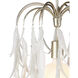 Glen Arbor 1 Light 14 inch Contemporary Silver Leaf and Contemporary Silver Pendant Ceiling Light
