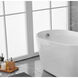 Chantal Glossy White Bathtub