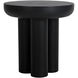 Rocca 19.75 X 19.75 inch Black End Table, Outdoor