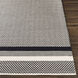 Osasuna 90 X 60 inch Taupe Rug in 5 x 8, Rectangle