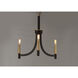 Lyndon 3 Light 20 inch Bronze/Antique Brass Chandelier Ceiling Light in Bronze and Antique Brass