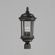 Dover DC 3 Light 21 inch Bronze Outdoor Pole/Post Lantern