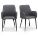 Cantata Black Dining Chair, Set of 2