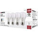 Lumos Medium 6.00 watt 3000K Light Bulb, Pack of 4