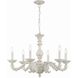 Paris Market 6 Light 28 inch Antique White Chandelier Ceiling Light