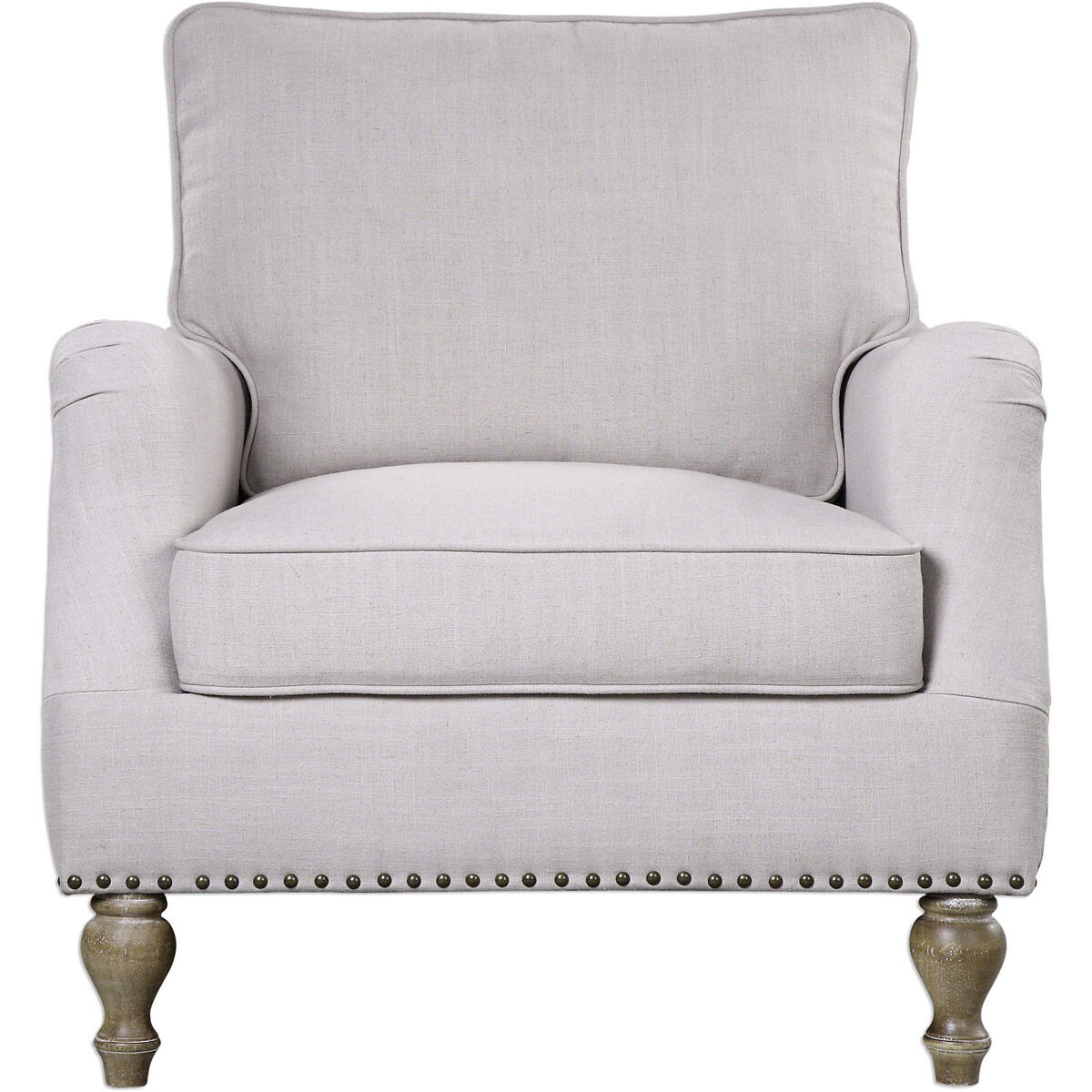 Armstead Antique White Armchair